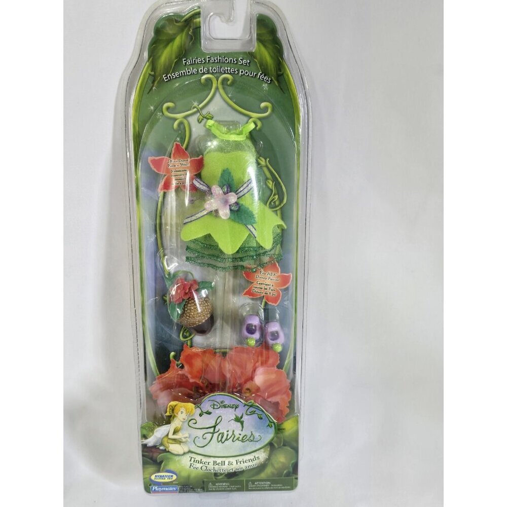 2006 Disney Fairies Tinkerbell & Friends Fashion Sets Outfit Clothes Dress Shoes